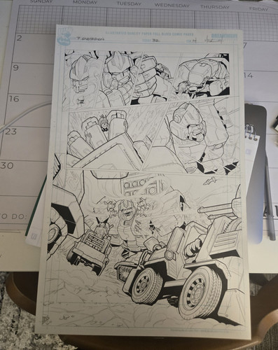 Dreamwave Transformers Interior Page ALEX MILNE