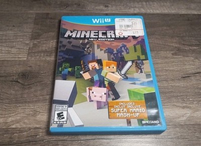 Minecraft for Nintendo Wii U 2016 Complete Edition with Manual CIB Tested Works