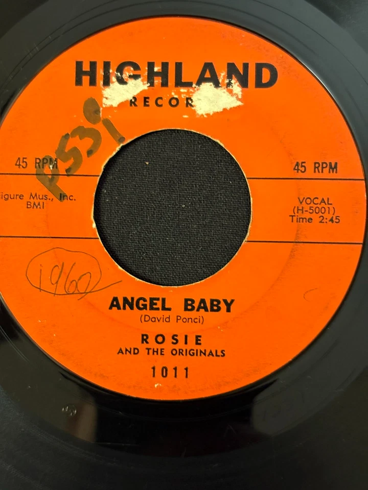  VINTAGE Lot Of 5 - 45 RPM RECORDS LOT Soul/R&B 1960's Doo Wop  - Image 2 of 4