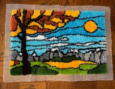 Finished Hook Rug