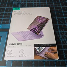 ESR Magnetic Keyboard Case 360 Rebound Series Ipad Air 13" Air Pro 12.9" Purpl