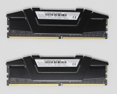 G.Skill RipJaws V 32 GB (2x16GB) F4-4000C18D-32GVK DDR4-4000 RAM (#24433)
