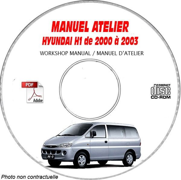 Réparer une Hyundai H1 soi-même grâce au manuel d'atelier technique sur CD-R