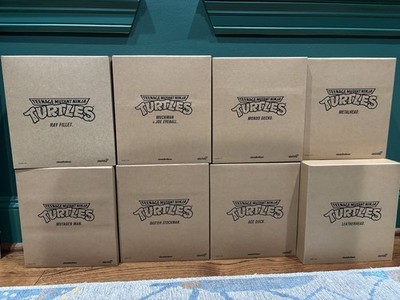 LOT OF SUPER 7 TMNT ULTIMATES Mutagen Man Muckman Ray Fillet Baxter Stockman