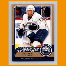 Andrew Cogliano #445 2008-09 O-Pee-Chee Edmonton Oilers Hockey Card NHL