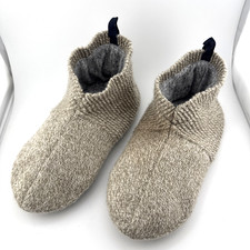 Bombas Women's Sock Like Gripper Slippers Size M 9-11 Comfy Wool Blend