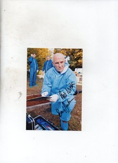 AUTOGRAPH LATE BARRY JACKSON MIDDSUMMER MURDERS BIDDING ONLY