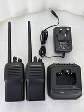 Vertex Standard VX160EV VHF UK General 169/173Mhz Pair.good Li-ion Batts VAC 810
