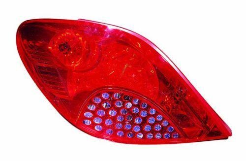 ABAKUS Tail Light 550-1944R-UE Right Red For Peugeot 2006-2007