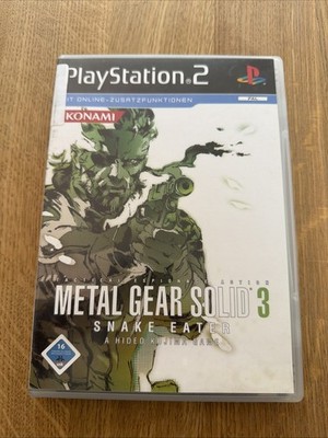 Sony PlayStation 2 PS2 Metal Gear Solid 3 Snake Eater OVP CIB