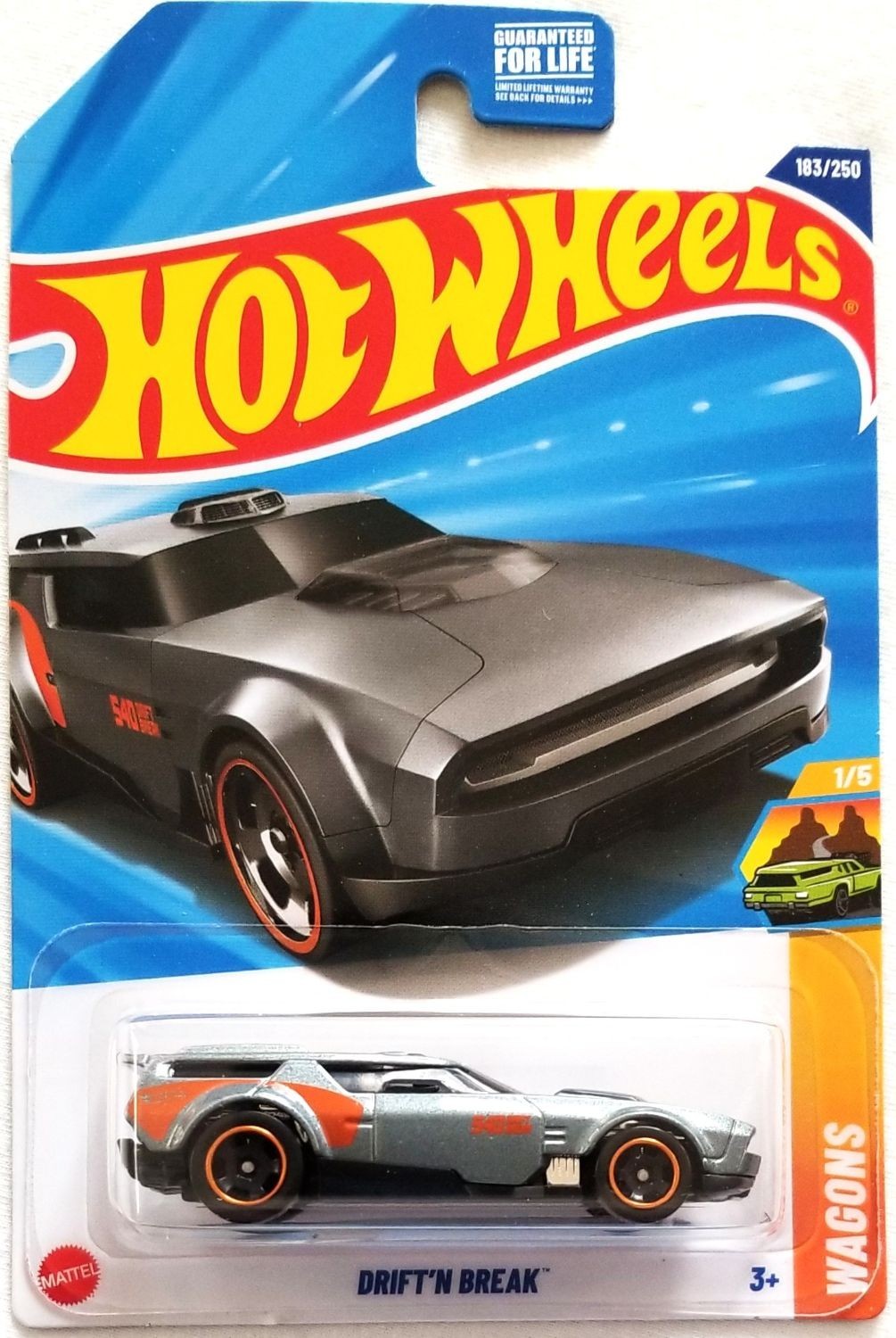 Hot Wheels - 2025 Wagons 1/5 Drift'n Break 183/250 (BBJBC06)