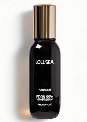 PDRN Serum, 99% Pure Salmon DNA, Antiaging Glow Plumping Face Serum with Cera...