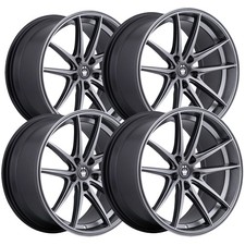 Set Of 4 Konig Oversteer 18x8 5x100 45mm Opal Wheels Rims 18 Inch