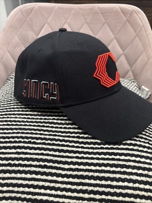 47 Cincinnati Reds Black 2023 City Connect Double MVP Adjustable Hat