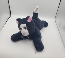1985 Pound Puppies Black Cat Plush Tonka Pound Purries