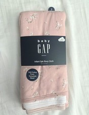 burping cloth baby girl new