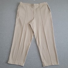 Lands' End Women's LP 14-16 Sport Knit Tapered Leg Pull On Pants 25.5" Inseam