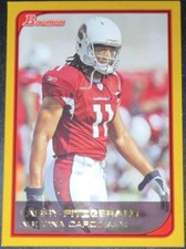 Bowman Larry Fitzgerald #60 Arizona Cardinals 2006 NFL Football Trading Card