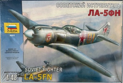 1/48     ZVEZDA   LA-5FN  SOVIET FIGHTER       (4801)