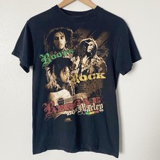 Bob Marley Graphic T-Shirt Roots Rock Reggae Zion Rootswear Jamaica Rast Small