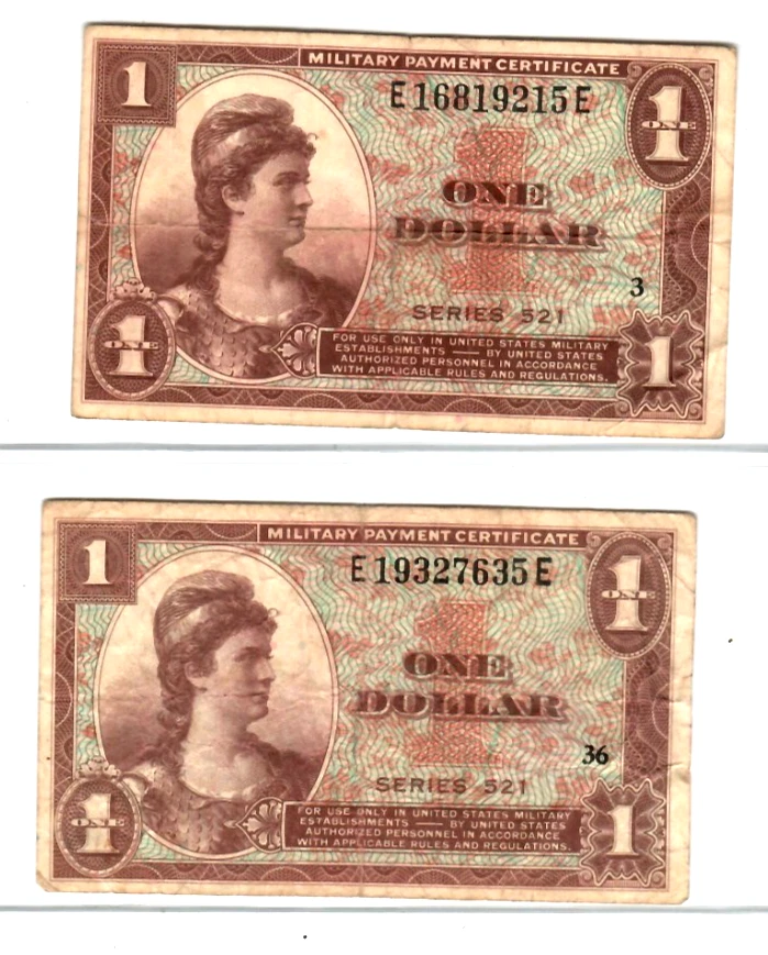 $1 US Military Payment Certificates for sale | eBay
