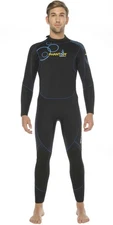 Stealth Men's SuperFlex 7mm Wetsuit, Scuba Diving Cold Water Neoprene Full Suit