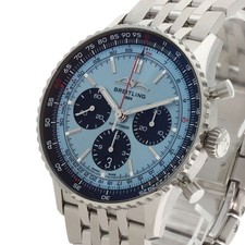 BREITLING Navitimer B01 Chronograph 43 Watches AB0138241C1A1 Stainless Steel... 3