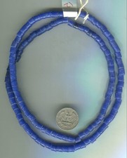 African trade beads Ghana Krobo Handmade glass sandcast powder glass beads