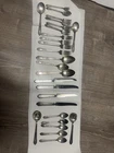 Mary II (Sterling, 1923, Monograms) collection by Lunt Silver 26 Pieces