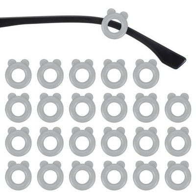 Brille für Bear Shape mit Haken, 12 Paar in Box, dunkelgrau