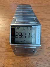 JUNGHANS MEGA1000 DIGITAL HERREN ARMBANDUHR GERMAN MADE EDELSTAHL FREE SIZE