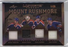 2023 Leaf Ultimate Bronze Spectrum 7/25 Mark Messier Grant Fuhr Paul Coffey 04py