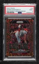 2022 Panini Prizm Bronze Donut Circle 8/40 Adam Wainwright #26 PSA 9 MINT 1ob0
