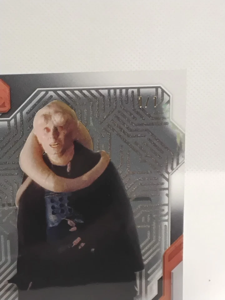 2024 TOPPS STAR WARS HIGH TEK BASE THRONE ROOM BIB FORTUNA #12 1/1 One Of One - Image 2 of 4