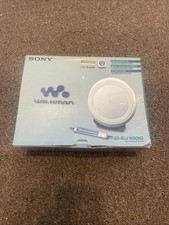 Sony CD Walkman D-EJ1000 Portable CD Player Old Stock Fully Boxed Never Used.