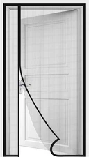 Side Opening Magnetic Screen Door, Fit Door Size 32 x 80 Inch, Reversible Lef...