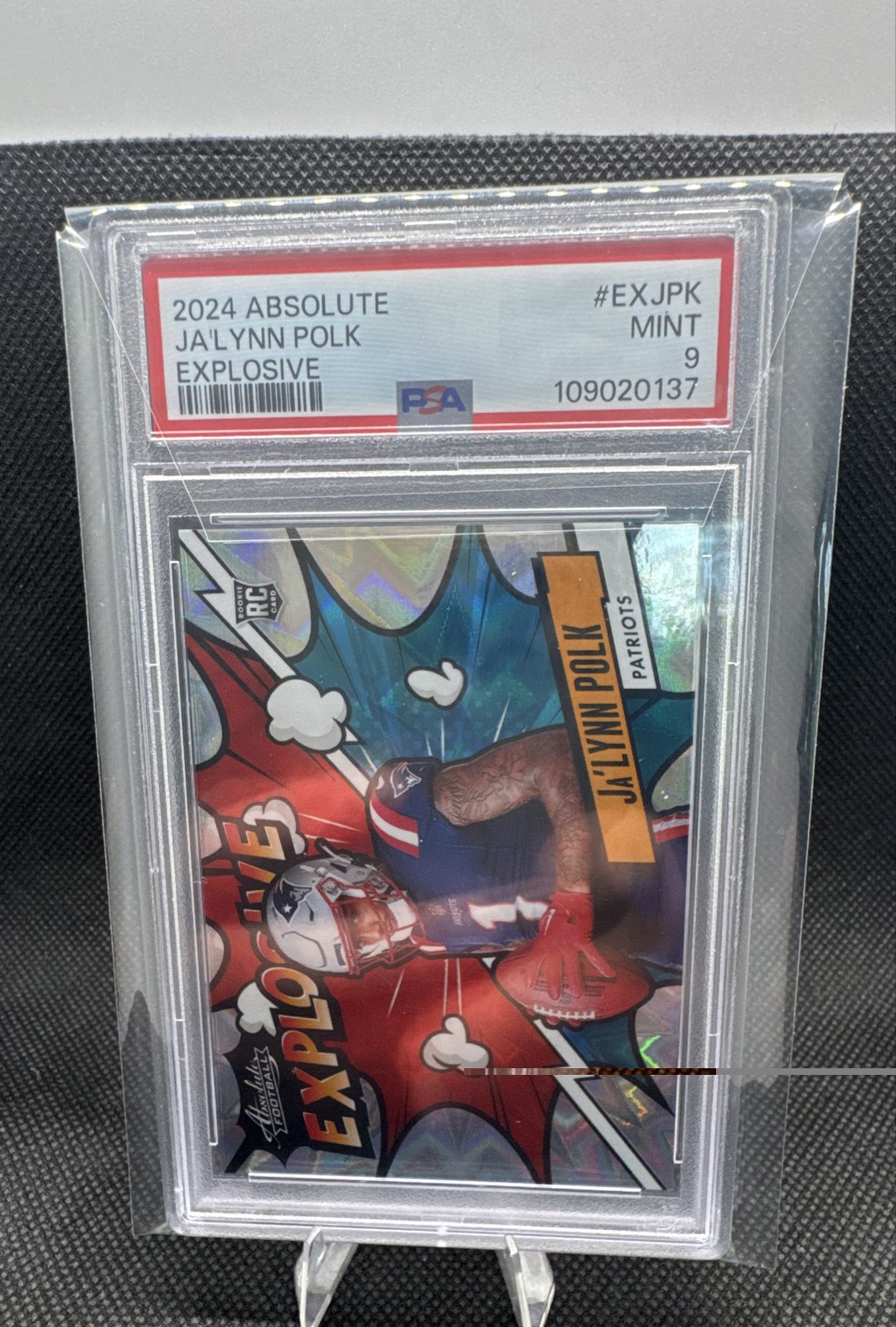 2024 Panini Absolute - Explosive Ja'Lynn Polk #EX-JPK (RC)