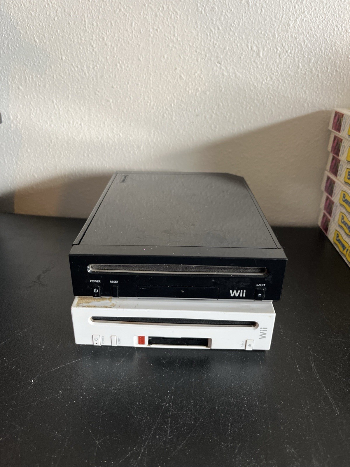Lot Of 2 Nintendo Wii Console White For PARTS or REPAIR ONLY - Read