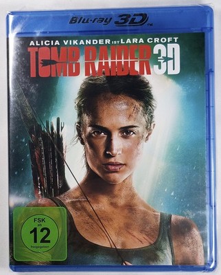 Tomb Raider (2018) Brand New 3D Blu-ray Movie GERMAN IMPORT Alicia Vikander
