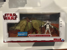 2009 Star Wars Legacy Collection Dewback with Imperial Sandtrooper