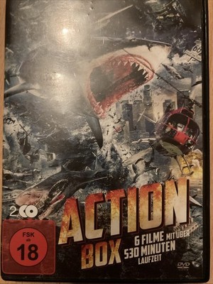 Action Box 2 DVDs 6 Filme u.A. Hexenkessel Gangland Android Cop
