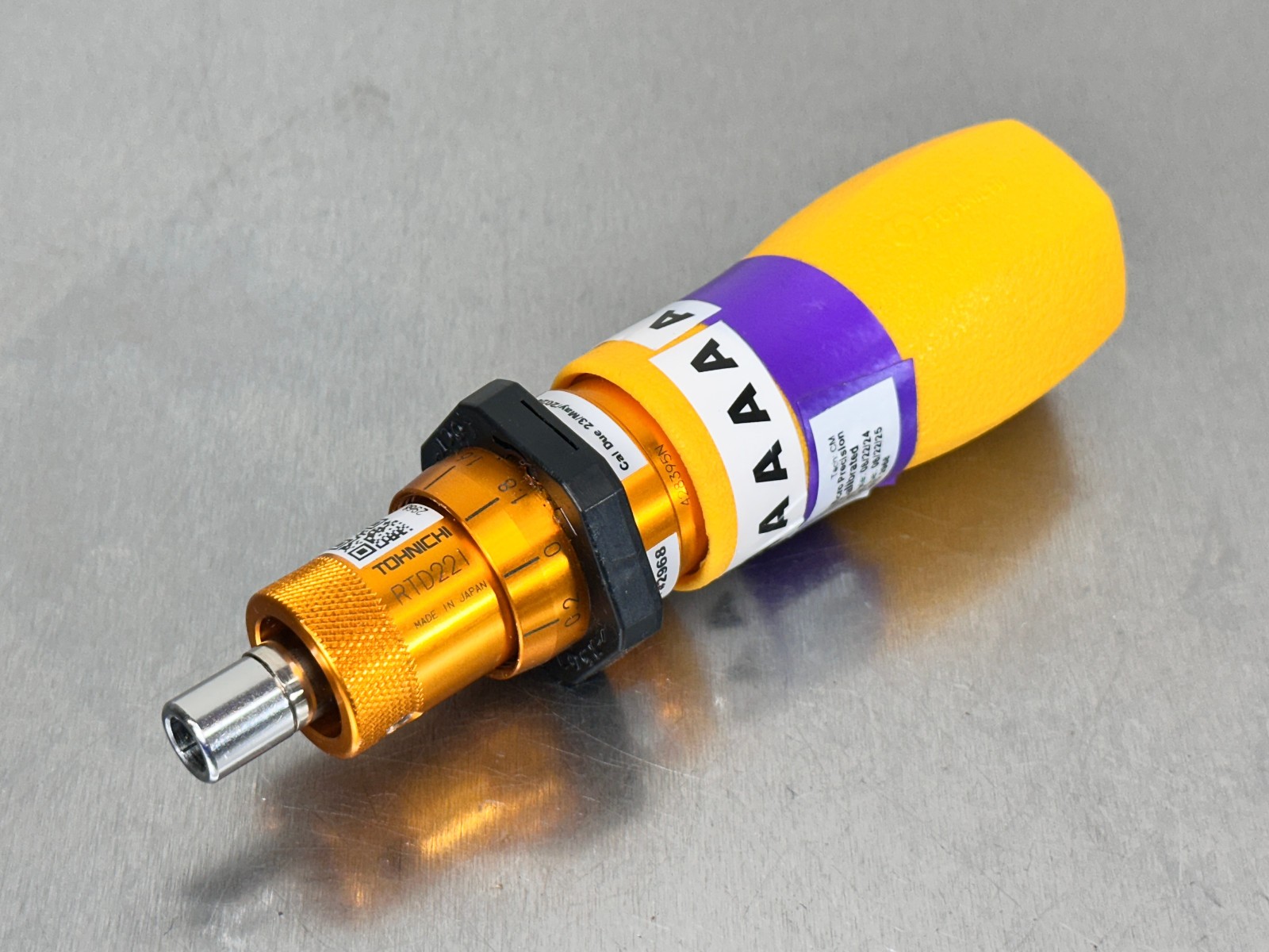 Tohnichi RTD22i Adjustable Torque Screwdriver Rotary Slip 6-22, 0.2lbf.in