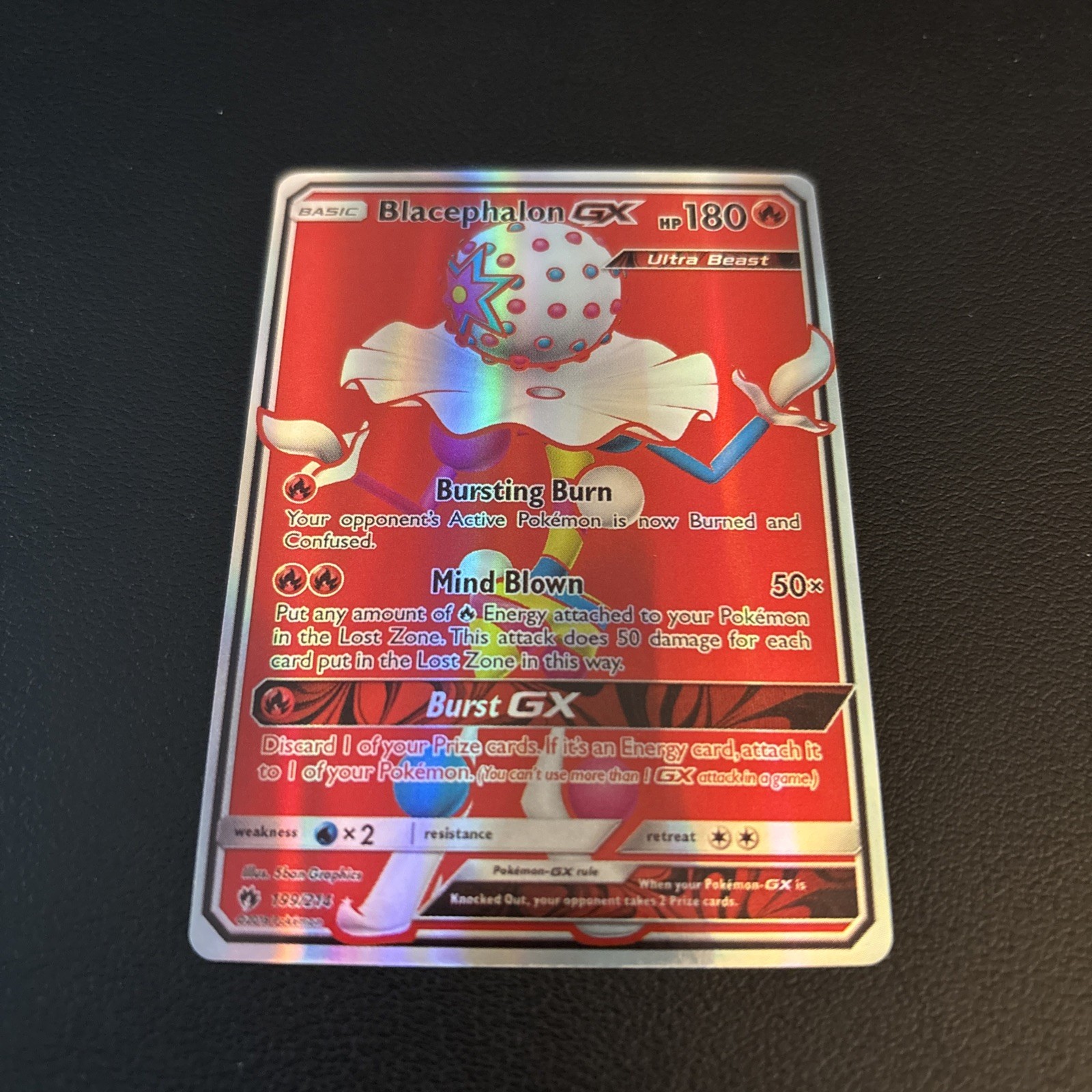 blacephalon pokemon card value - 104/236 - Cosmic Eclipse Colorless Fireworks Bomb Put 4 damage counters on your opponents Pokmon in any way you like Blacephalon GX 2018 Sun &