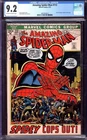 AMAZING SPIDER-MAN #112 CGC 9.2 OW/WH PAGES // MARVEL COMICS 1972