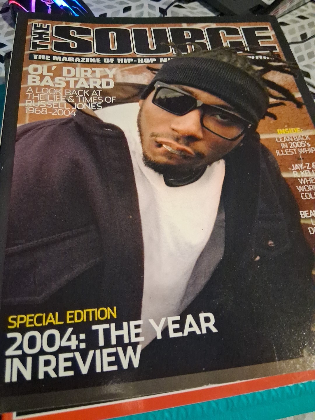 The Source Magazine December 2004 Ol Dirty Bastard Special Edition Wu-tang CLAN
