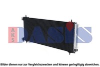 Kondensator Klimaanlage Aks Dasis 162002N FüR 407 Sw 607 Peugeot 9U CitroËN 9D 3