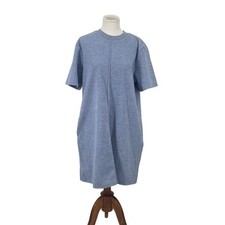 NWT Steve Madden Short Sleeve Sweater Dress Baby Blue L