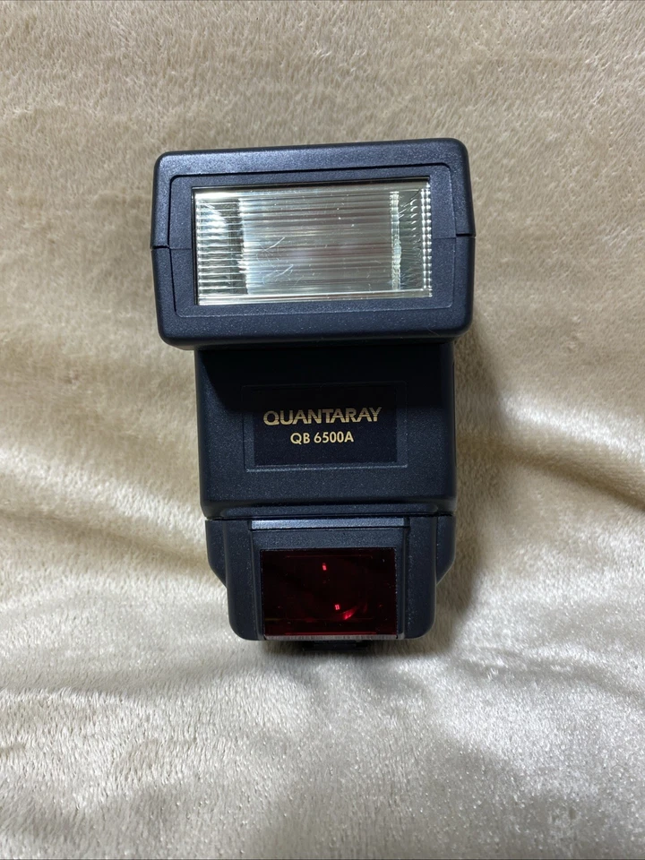 Quantaray QB-6500A Dedicated Thyristor Bounce Automatic Flash Unit & Instruction - Image 2 of 4