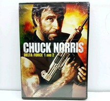 Chuck Norris: Delta Force 1+2 (DVD) MGM Entertainment 1986 (New Sealed)
