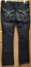 Affliction Jade Bootcut Jeans Embellished Wom...